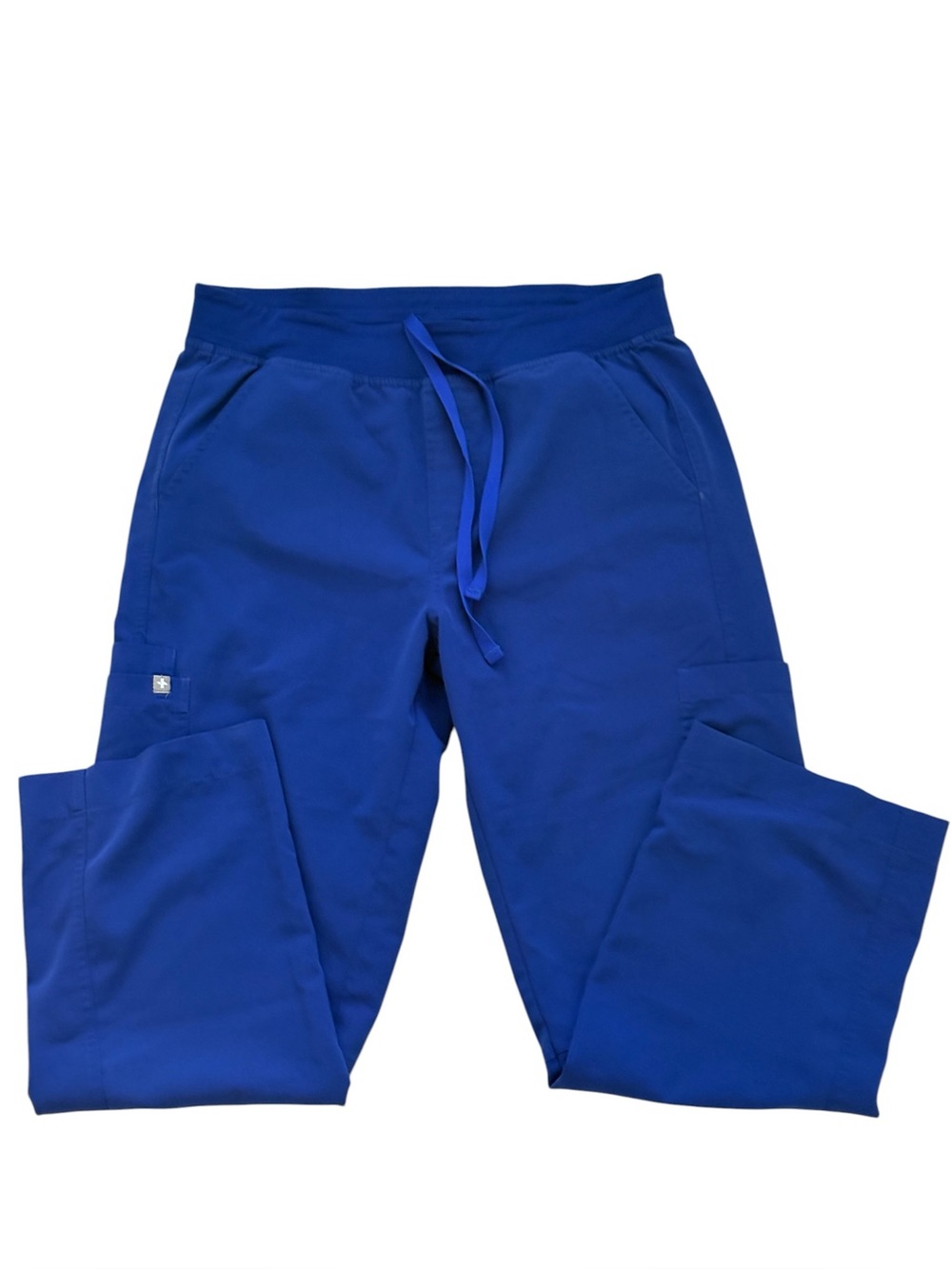 Figs Technical Collection Scrubs Womens Blue Pants Size Small Healthcare